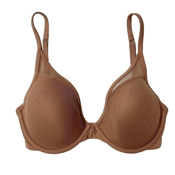 ThirdLove Other - ThirdLove Classic Contour Plunge Bra Womens Size 30E Tan Third Love